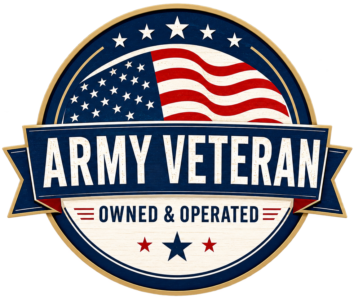 Army Veteran Owned and Operated